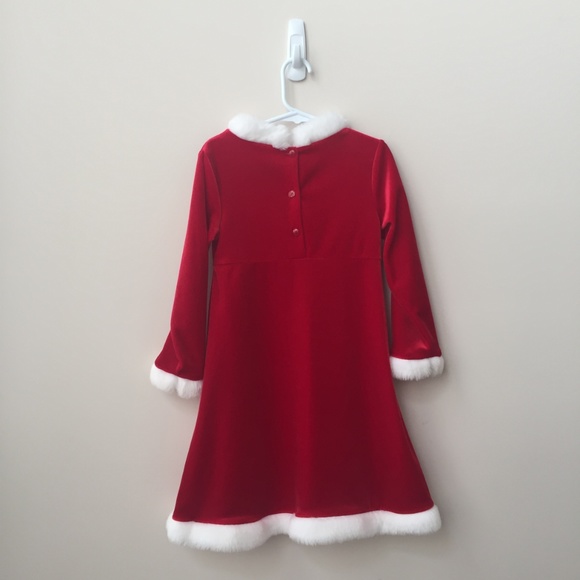 NWOT Red & White Holiday Dress Size 5 - Picture 2 of 3